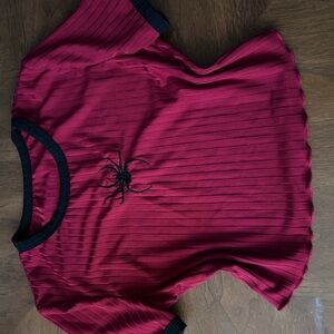 Spiderman cropped top